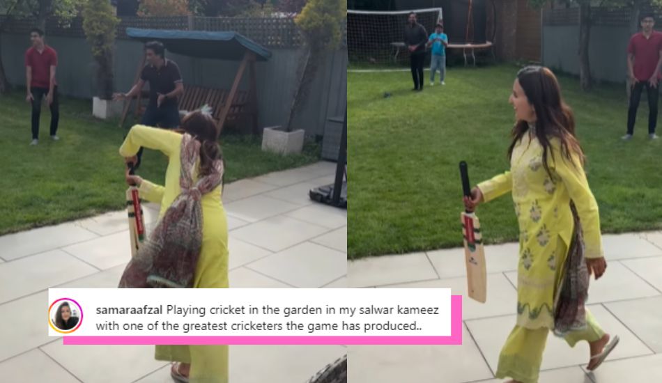 woman-plays-cricket-former-player-younis-khan-dressed-salwaar-kameez-bat-viral-video