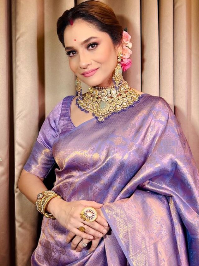 How To Do Ankita Lokhande s Glam Makeup Best For Saree 