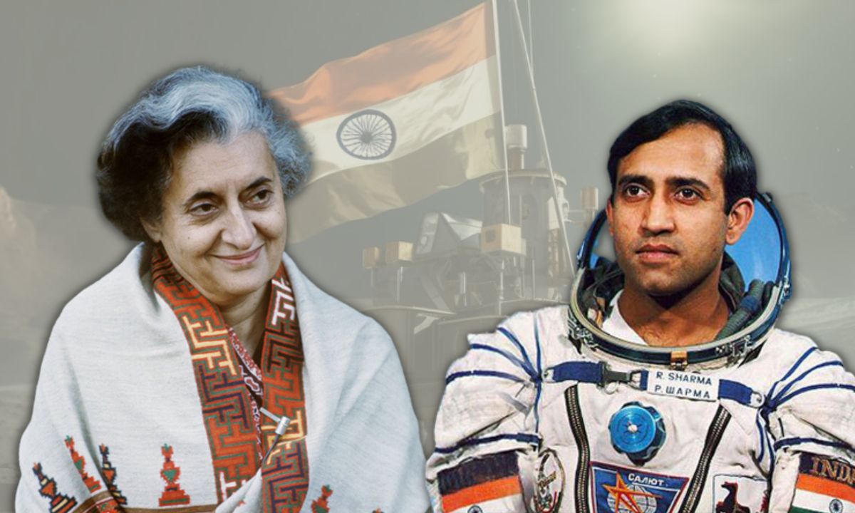 Chandrayaan-3-success-Throwback-Thursday-old-viral-video-ex-PM-Indira-Gandhi-asking-Rakesh-Sharma-India