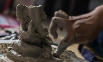 Eco-friendly-ganesh-idol-easy-making-ideas-at-home-clay-newspaper-chocolate