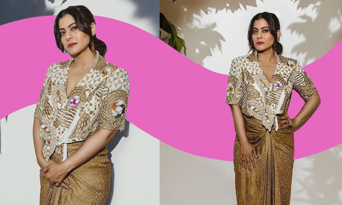 Kajol Makes A Statement With Prints In A Stunning Anamika Khanna Set Kajol Makes A Statement With Prints In A Stunning Anamika Khanna Set