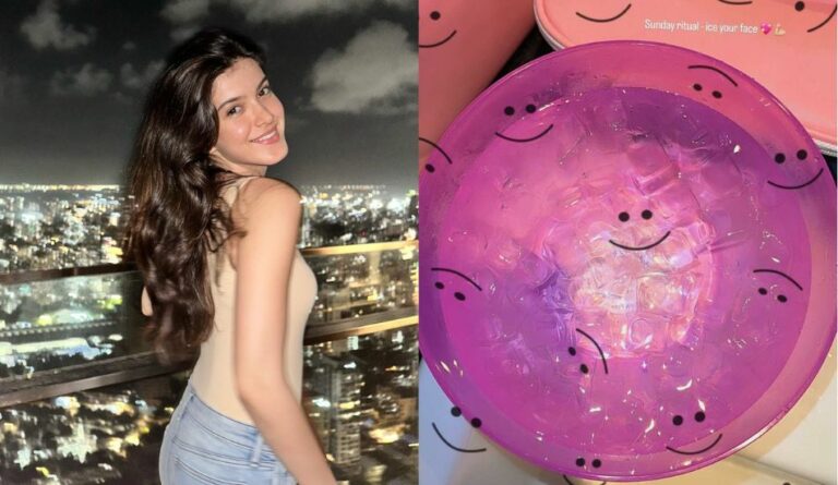 Want Flawless Skin Like Shanaya Kapoor? Her Sunday Ice Trick Is A Must-Try