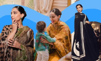 raksha-bandhan-fashion-style-statement-dupatta-with-saree-suit-sonam-kapoor-pictures