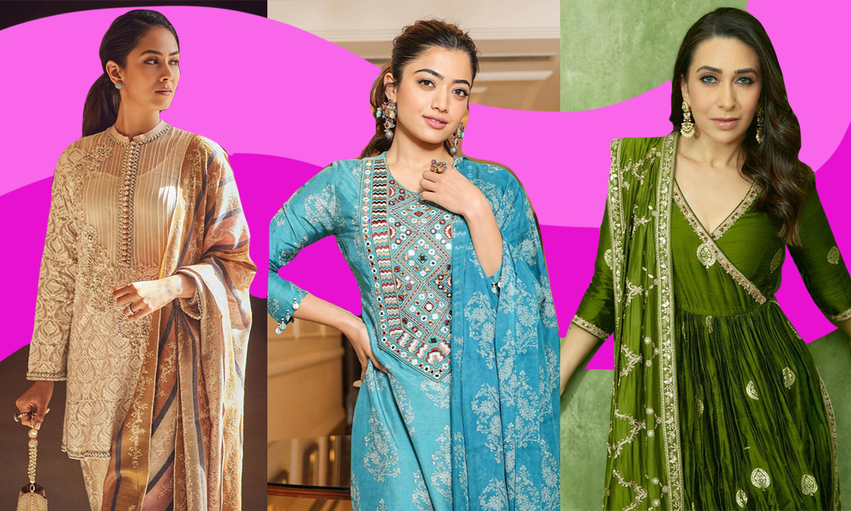 Raksha Bandhan 2023: Bookmark These Kurta Sets From The Closets Of Kareena Kapoor, Rashmika Mandanna And More Raksha Bandhan 2023: Bookmark These Kurta Sets From The Closets Of Kareena Kapoor, Rashmika Mandanna And More