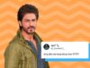 “Why Happened To Blue Tick?” Fans Question Why Shah Rukh Khan Doesn’t Have A Verified Twitter Account!
