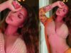 Shama Sikander Sets The Internet On Fire In A Sultry Saree. She’s Giving Madhuri Dixit From Dhak Dhak!