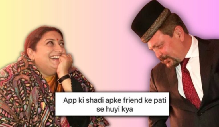 smriti-irani-reacts-on-netizen-who-asks-her-question-about-married-life-instagram