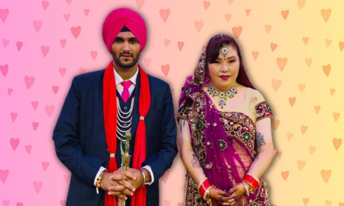 south-korean-woman-kim-boh-ni-flies-to-india-to-marry-lover-uttar-pradesh-sukhjeet-singh