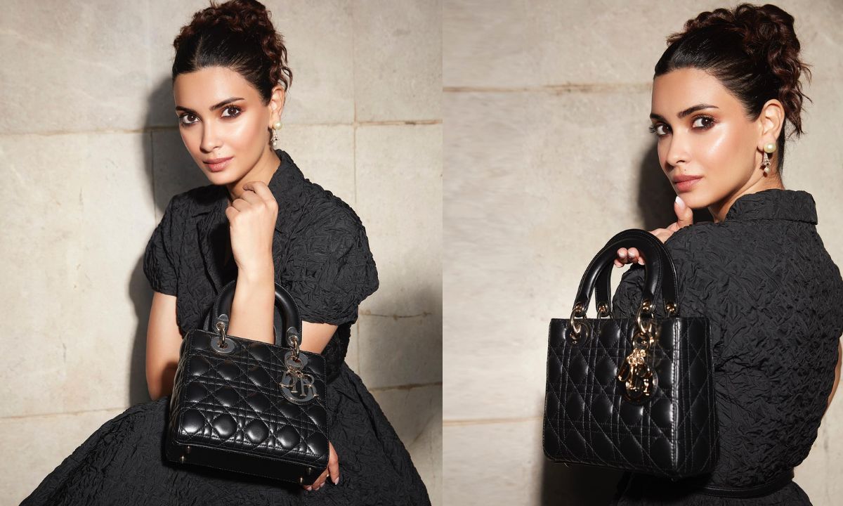 Diana-Penty-Lady-Dior-Bag-Diana-Black-Dress-Dewy-Makeup-Look