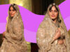 Huma Qureshi Turns Into A Beautiful Bride In Ivory Lehenga For Designer Varun Bahl’s Kashmir Collection