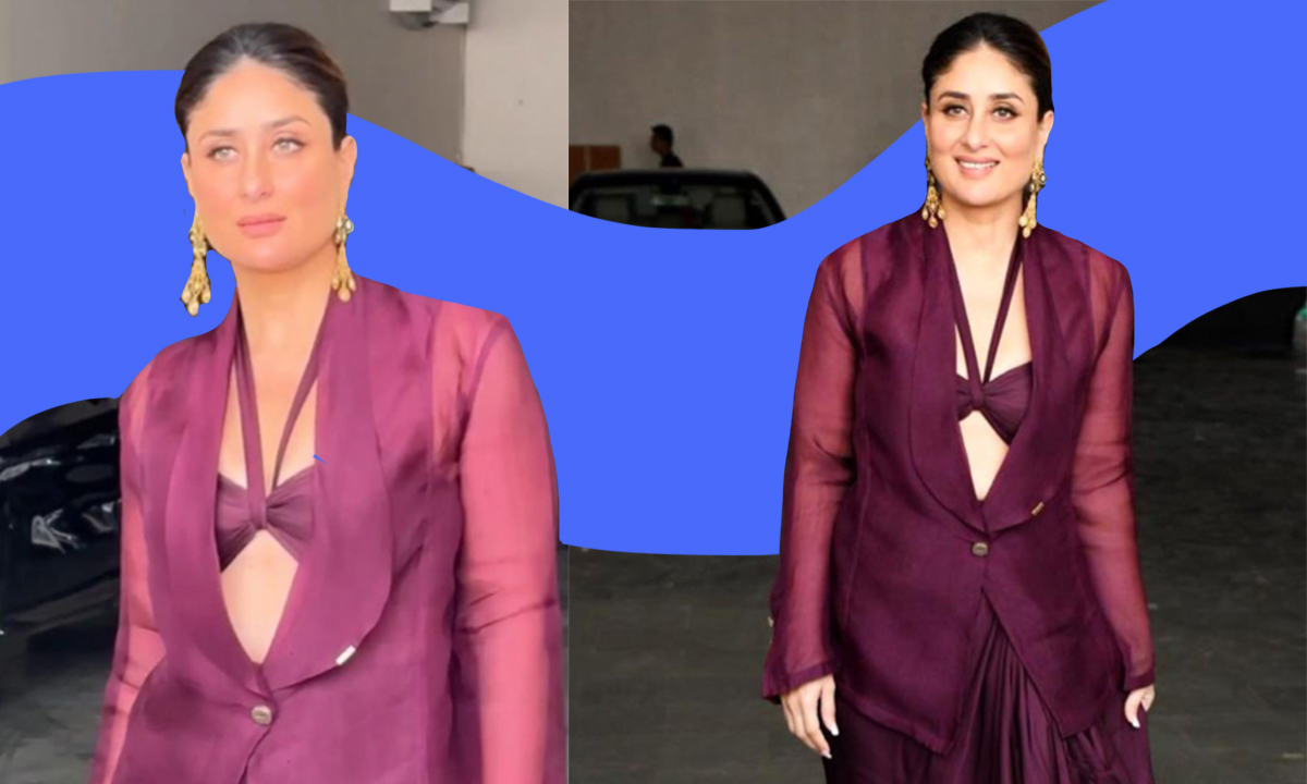 Kareena Kapoor Is Our Jaane Jaan In This Spectacular Blazer And Skirt! Kareena Kapoor Is Our Jaane Jaan In This Spectacular Blazer And Skirt!