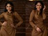 Mrunal Thakur Hops On To The Latte Makeup Trend With A Touch Of Pink