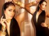 Raashii Khanna Exudes Femme Fatale Vibes In Hooded Black Dress And Gold Jewellery!