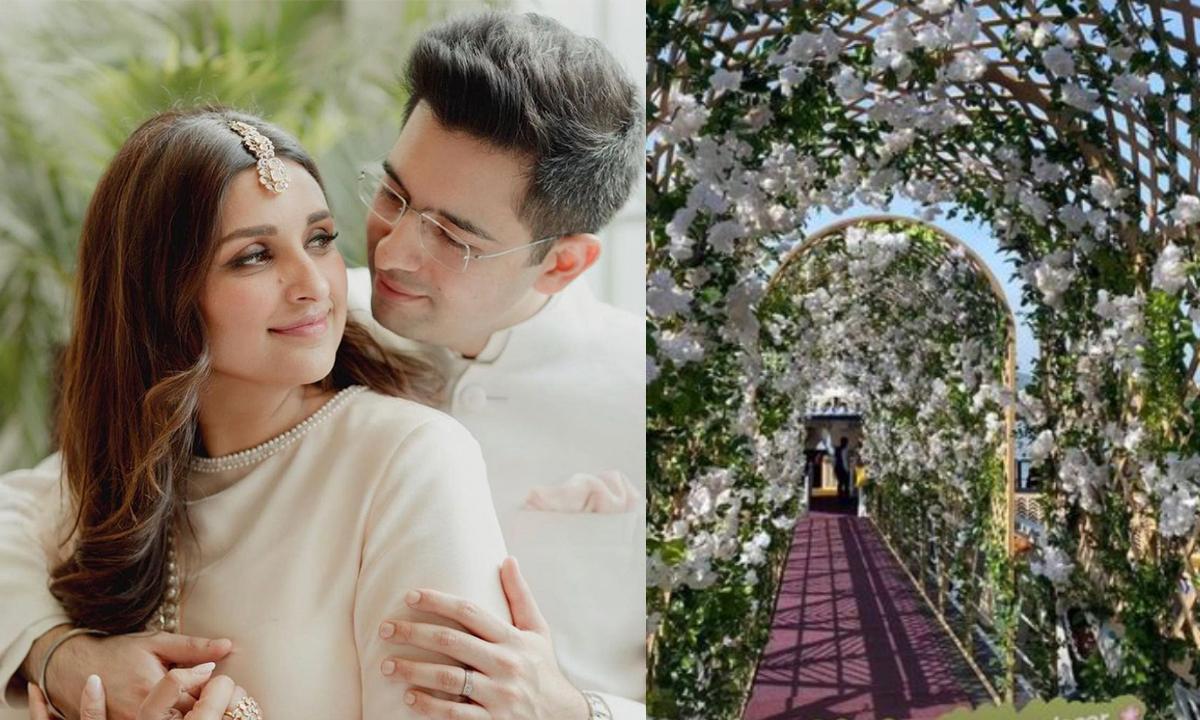 Parineeti Chopra, Raghav Chadha Gear Up For Fun-Filled Haldi, Sangeet. See Pics Of Wedding Festivities Decor