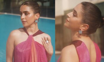 Sanya-Malhotra-Jawan-Rosy-Dewy-Makeup-Look-Pink-Lips-Sleek-Hair-Recreate