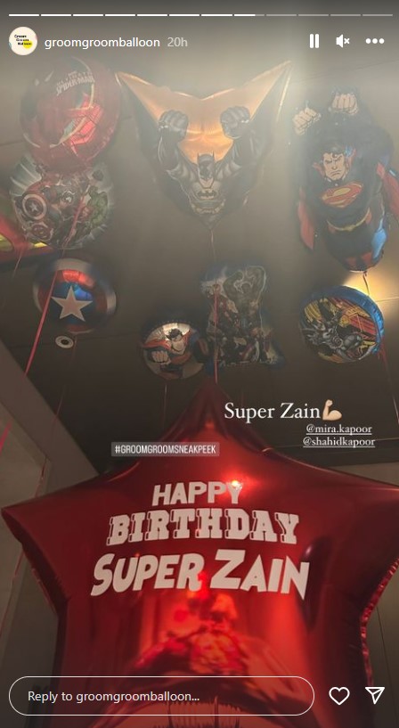 Shahid-Kapoor-Mira-Rajput-throws-superhero-theme-birthday-party-for-son-zain 