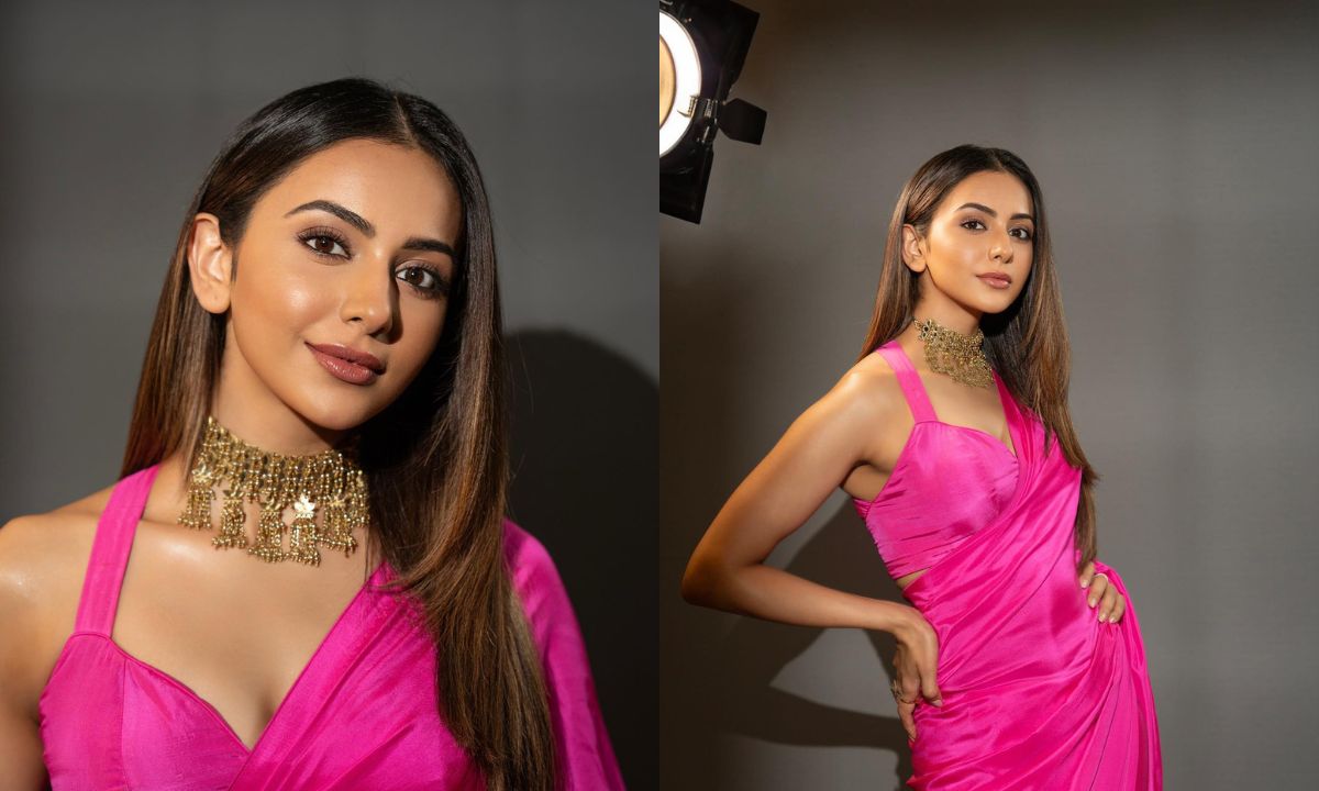 Do Rakul Preet Singh’s Subtle Kohl Eyes And Glossy Lips Like This For The Perfect Minimal Festive Look! Do Rakul Preet Singh’s Subtle Kohl Eyes And Glossy Lips Like This For The Perfect Minimal Festive Look!