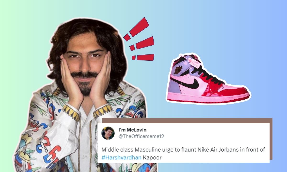 harsh-varrdhan-kapoor-fake-sneakers-air-jordans-advice-twitter-reddit-troll-privilege