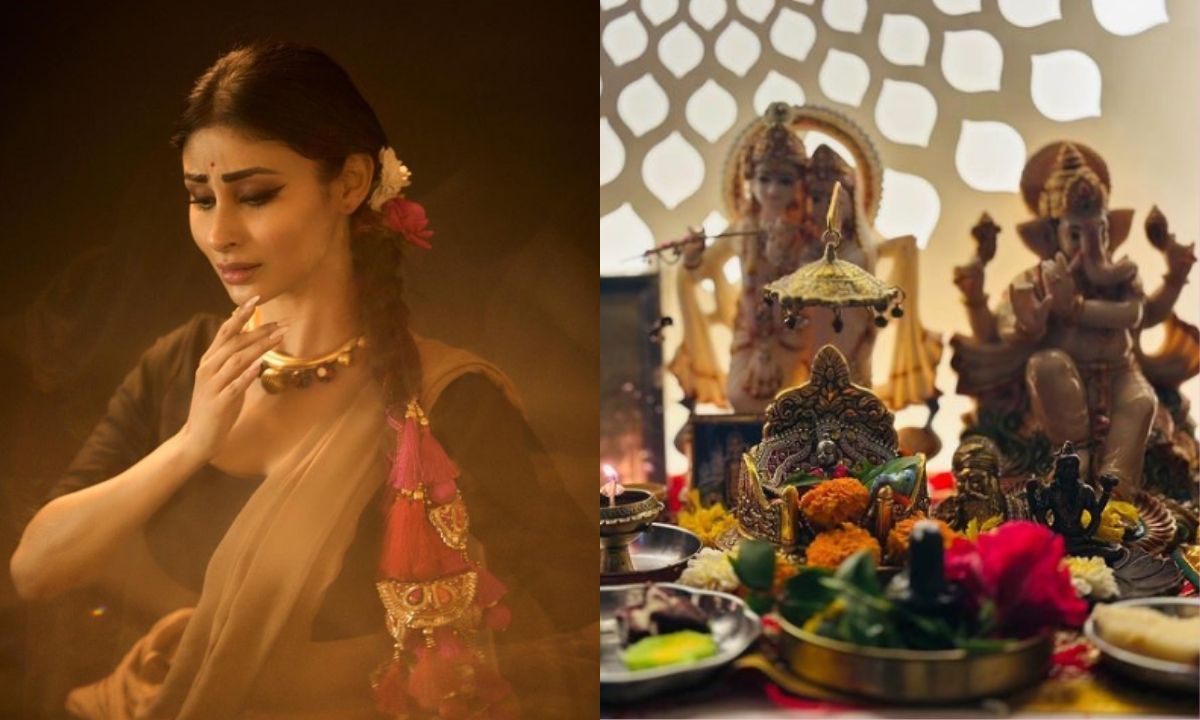 mouni-roy-celebrates-krishna-janmashtami-at-home-sing-aarti