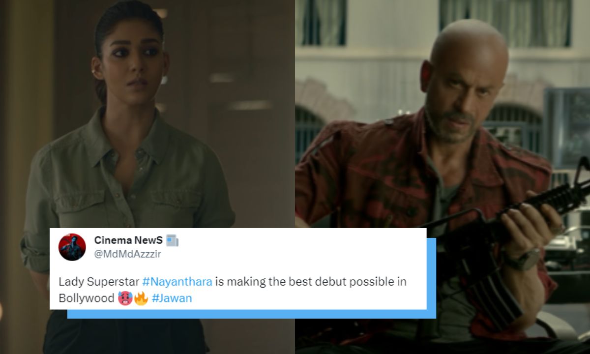 Twitter Is All Praises For Nayanthara’s Bollywood Debut In Jawan, Fans Say “Lady Superstar Left Us Speechless” Twitter Is All Praises For Nayanthara’s Bollywood Debut In Jawan, Fans Say “Lady Superstar Left Us Speechless”