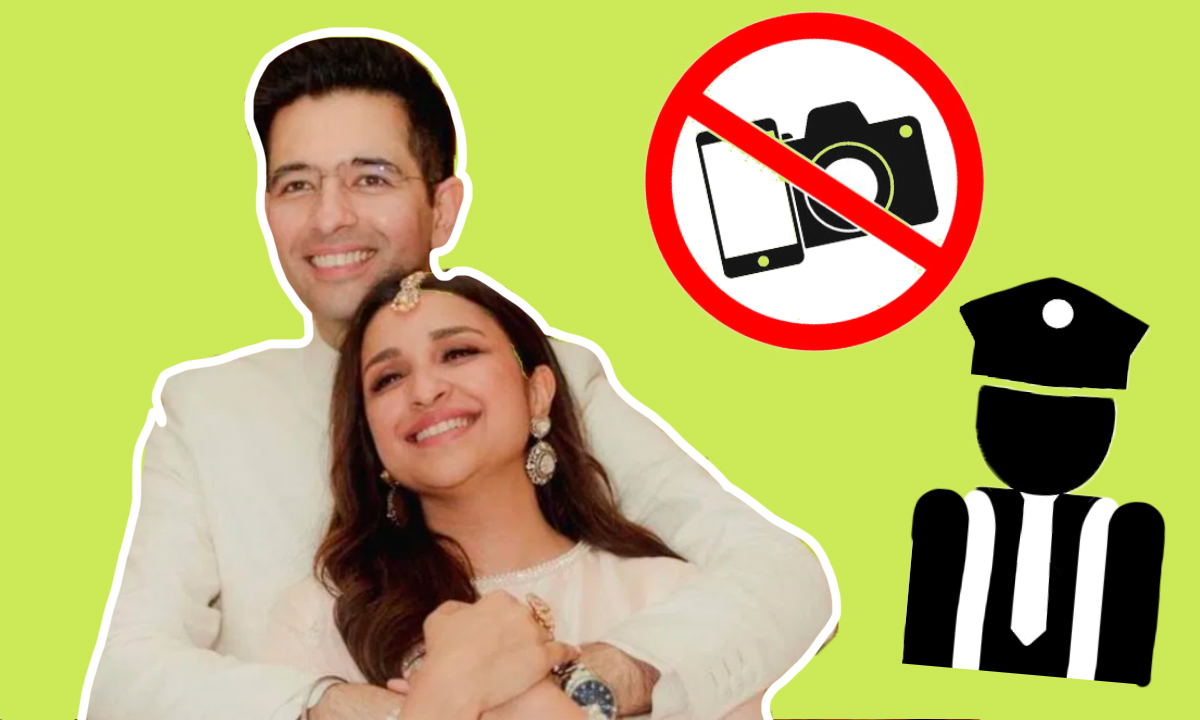 From Tape For Phone Cameras To 100 Security Guards, All The Rules At Parineeti Chopra, Raghav Chadha’s Wedding From Tape For Phone Cameras To 100 Security Guards, All The Rules At Parineeti Chopra, Raghav Chadha’s Wedding