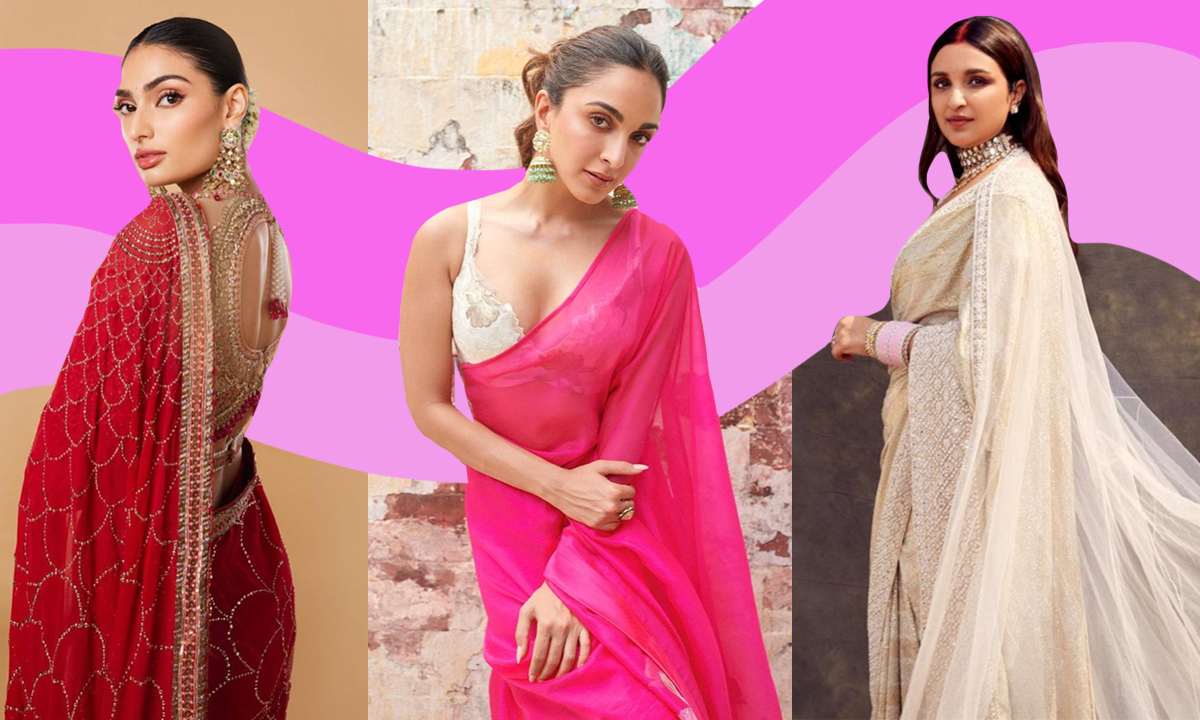 Karwa Chauth 2023: Kiara Advani, Parineeti Chopra And More Newly-Wed Actresses Inspired Ethnic Looks!