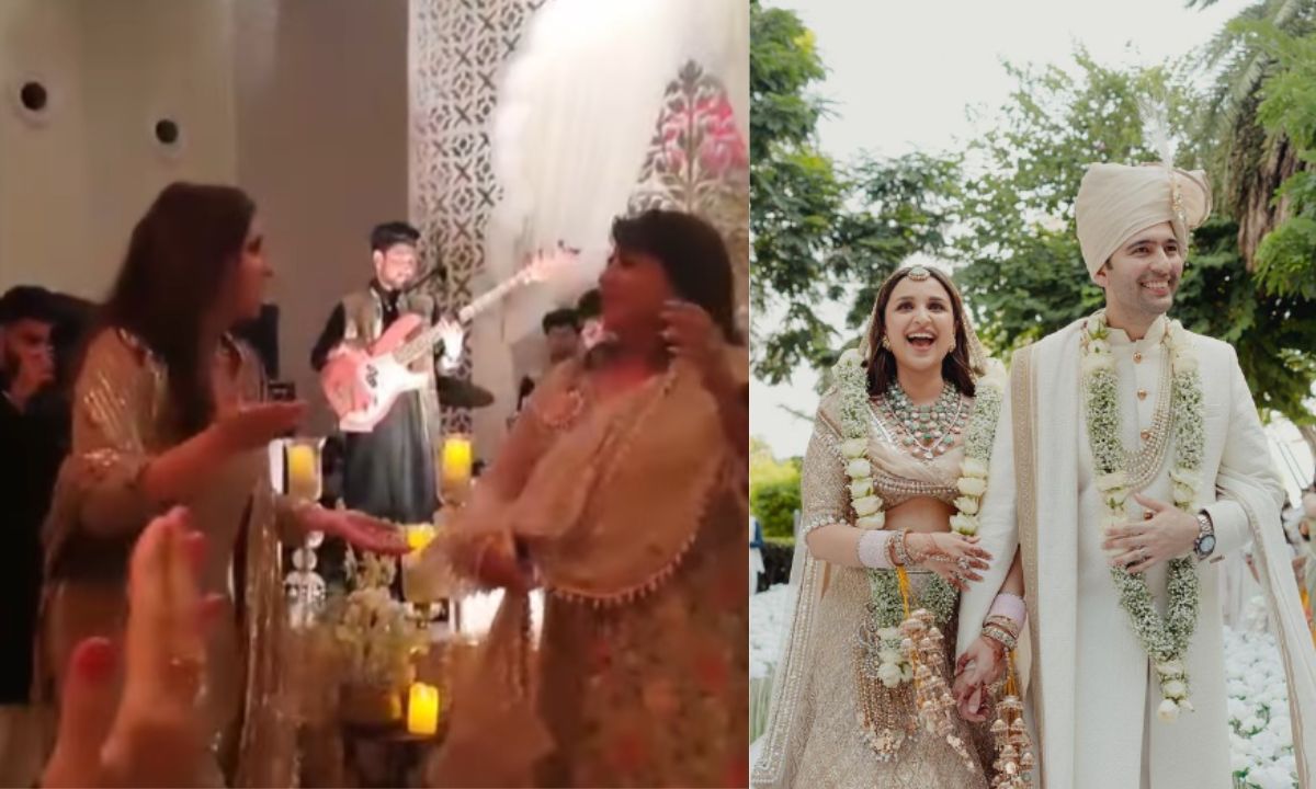 Video Of Bride Parineeti Chopra’s Energetic Dance With Madhu Chopra ...