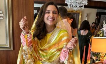 See THIS Happy Pic Of Bride Parineeti Chopra In Yellow From Chooda Ceremony!
