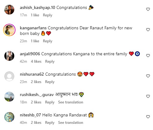 Kangana-Ranaut-become-aunt-holding-newborn-Nephew-hospital-shares-pics-tejas
