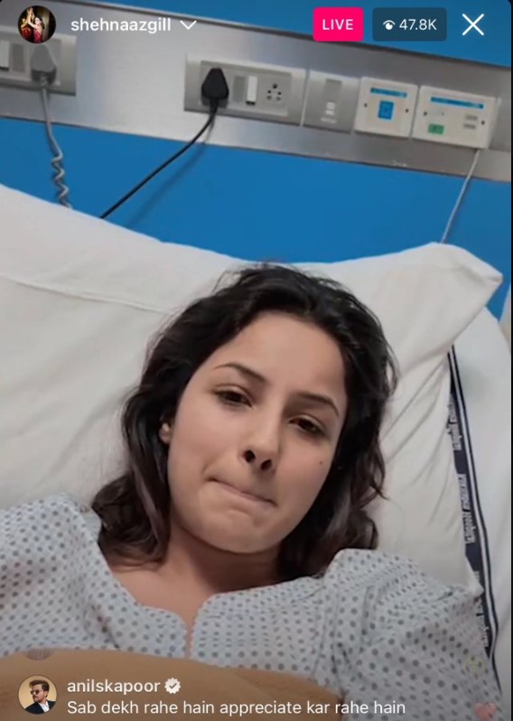 shehnaaz-gill-hospitalised-food-poisoning-anil-kapoor-cheers-thank-you-for-coming-co-star-live-session