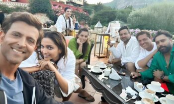 deepika-padukone-hrithik-roshan-coffee-tea-break-fighter-set-italy-song-shoot-siddharth-anand
