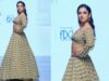 Tamannaah Bhatia Shines At Lakmé Fashion Week X FDCI In Pearl Vani Vats Lehenga And High-Shine Makeup