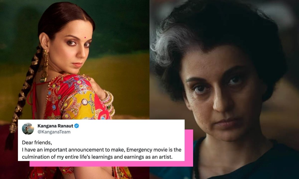 THIS Is Why Kangana Ranaut Postponed Emergency Release To 2024, Says “It’s A Test Of My Worth” THIS Is Why Kangana Ranaut Postponed Emergency Release To 2024, Says “It’s A Test Of My Worth”