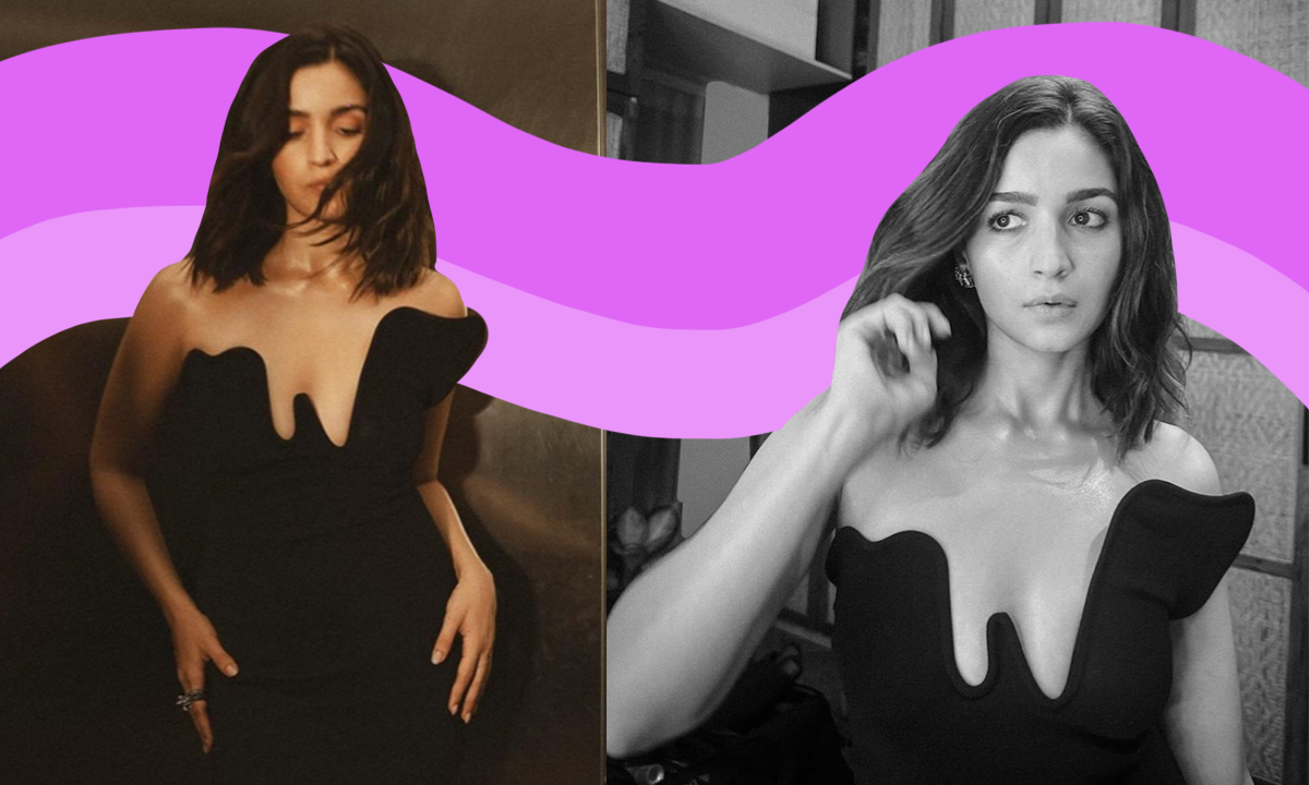 Here’s Your Sign To Give A Sexy Spin To A Little Black Dress Like Alia Bhatt At SRK’s Birthday Bash