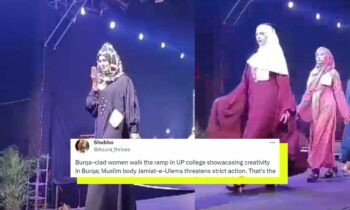 UP Students Slammed For Organising Burqa Fashion Show, Muslim Body Threatens Legal Action: “Burqa Isn’t Fashion”