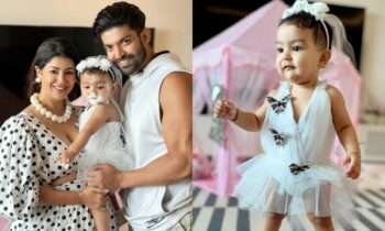 Debina-Bonnerjee-Gurmeet-Choudhary-daughter-Divisha-turns-one-see-birthday-pics