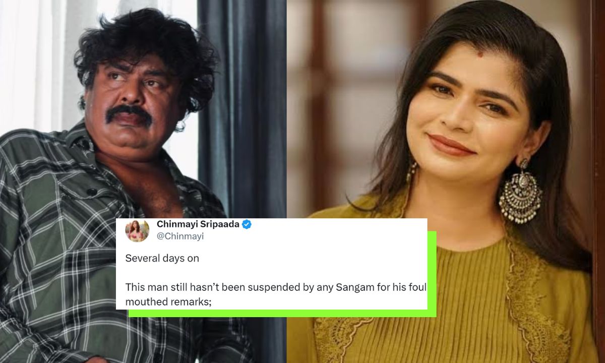 Chinmayi Sripada Reacts To Mansoor Ali Khan’s Plan To Sue Trisha After His Rape Comment: “He’s Still Not Suspended”