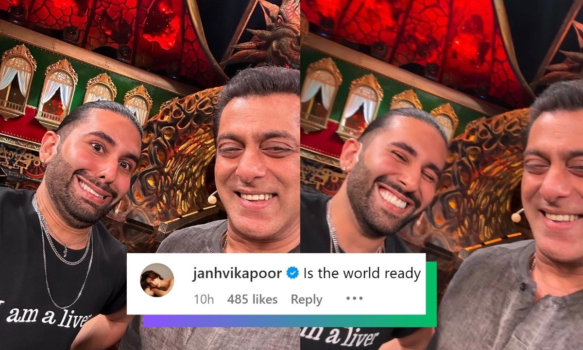 Orry Wears ‘I Am A Liver’ T-Shirt To Enter Bigg Boss 17 House; Janhvi Kapoor Asks If The World Is Ready For It! Orry Wears ‘I Am A Liver’ T-Shirt To Enter Bigg Boss 17 House; Janhvi Kapoor Asks If The World Is Ready For It!