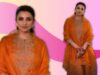 Diwali का त्यौहार मनाने Parineeti Chopra हो गई है तैयार, खूबसूरत ऑरेंज शरारा सूट पहने लग रही कमाल!
