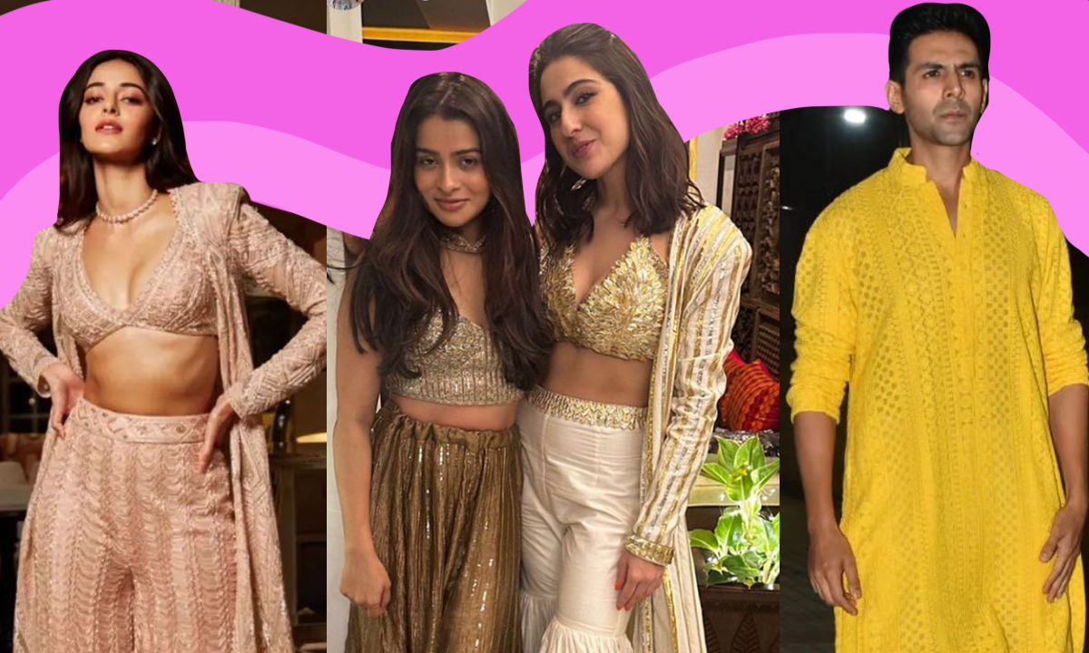 From Orry In Fancy Crocs To Ananya Panday Dripping Diamonds, Guests At Sara Ali Khan’s Diwali Party