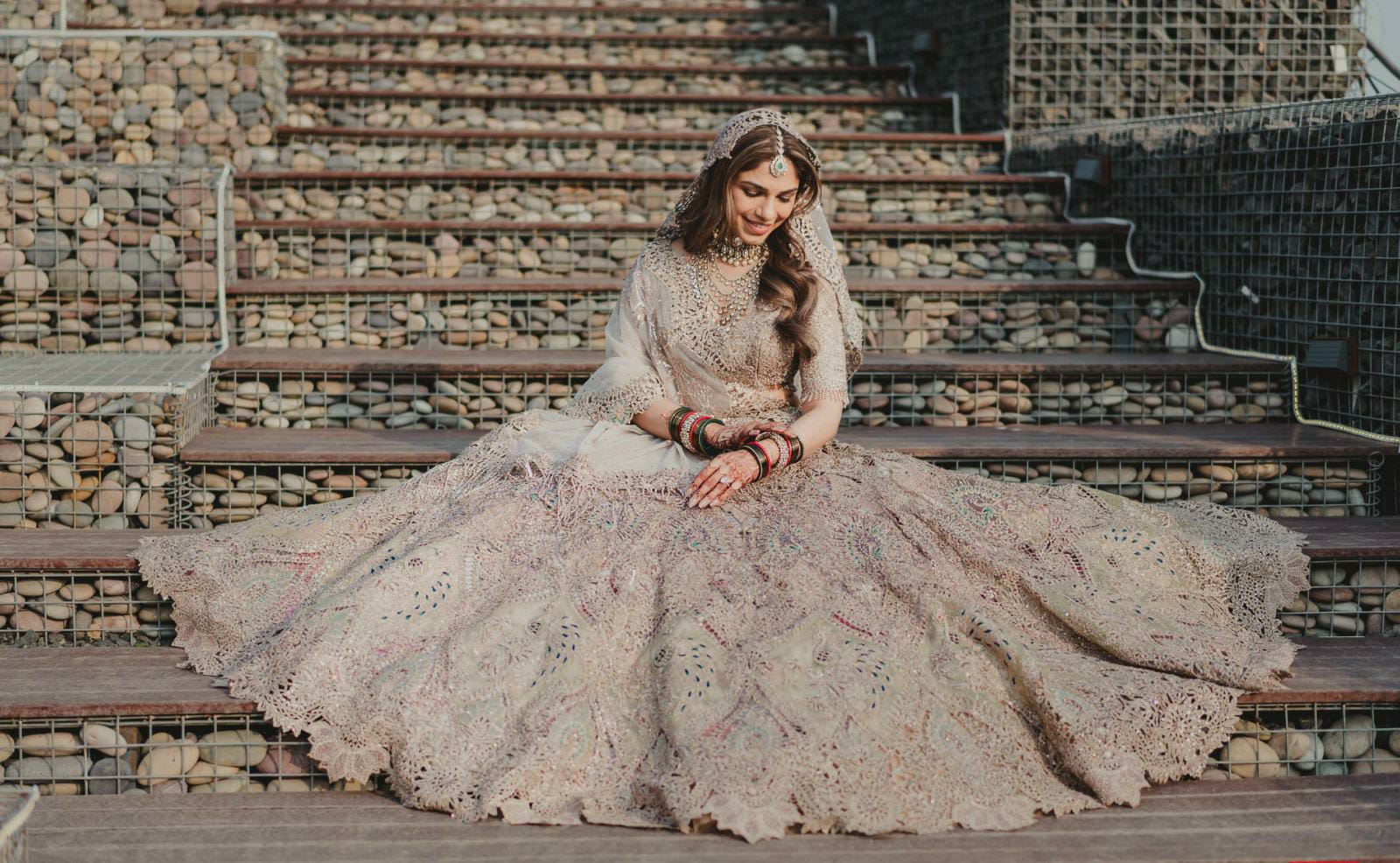 Sharmin-Segal-Shares-Official-Wedding-Pics-Aman-Mehta-Rimple-Harpreet-Lehenga