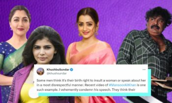 chinmayi-sripada-amaal-mallik-khushbu-sundar-Mansoor-Ali-Khan-Rape-scene-Trisha-Krishnan-twitter-reactions-legal-action