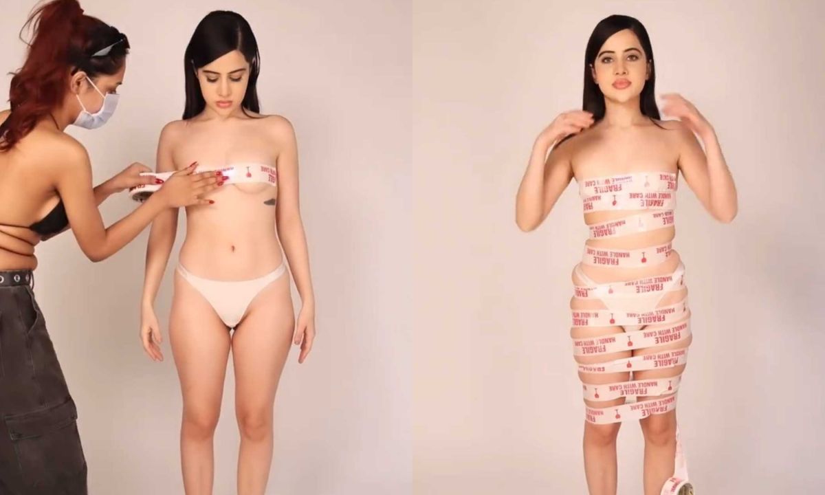 3 Reasons Why Uorfi Javed’s 10-Second Tape Dress Is The Least Creative Thing We’ve Seen On The Internet Today