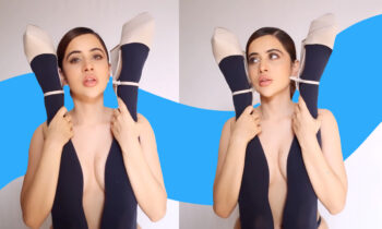 uorfi-javed-new-look-unknown-legs-heels-cinderalla-video