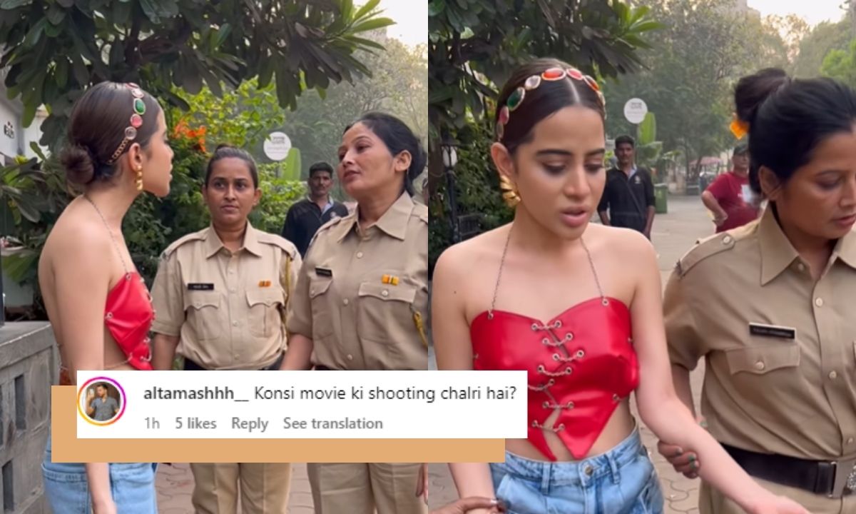 uorfi-javed-got-arrested-for-wearing-short-dress-police-netizens-called-fake-video