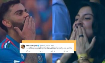 virat-kohli-flying-kiss-anushka-sharma-india-new-zealand-match-semi-final-world-cup-2023-husband-goals-couple