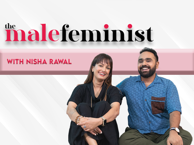 The Male Feminist ft. Nisha Rawal with Siddhaarth Aalambayan