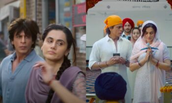 Dunki-Drop-2-Lutt-Putt-Gaya-Song-Shah-Rukh-Khan-Taapsee-Pannu-Arijit-Singh-90s-Romance