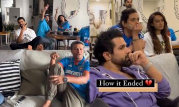 surbhi-jyoti-Rithvik-Dhanjani-shares-before-after-world-cup-2023-match-reaction-video