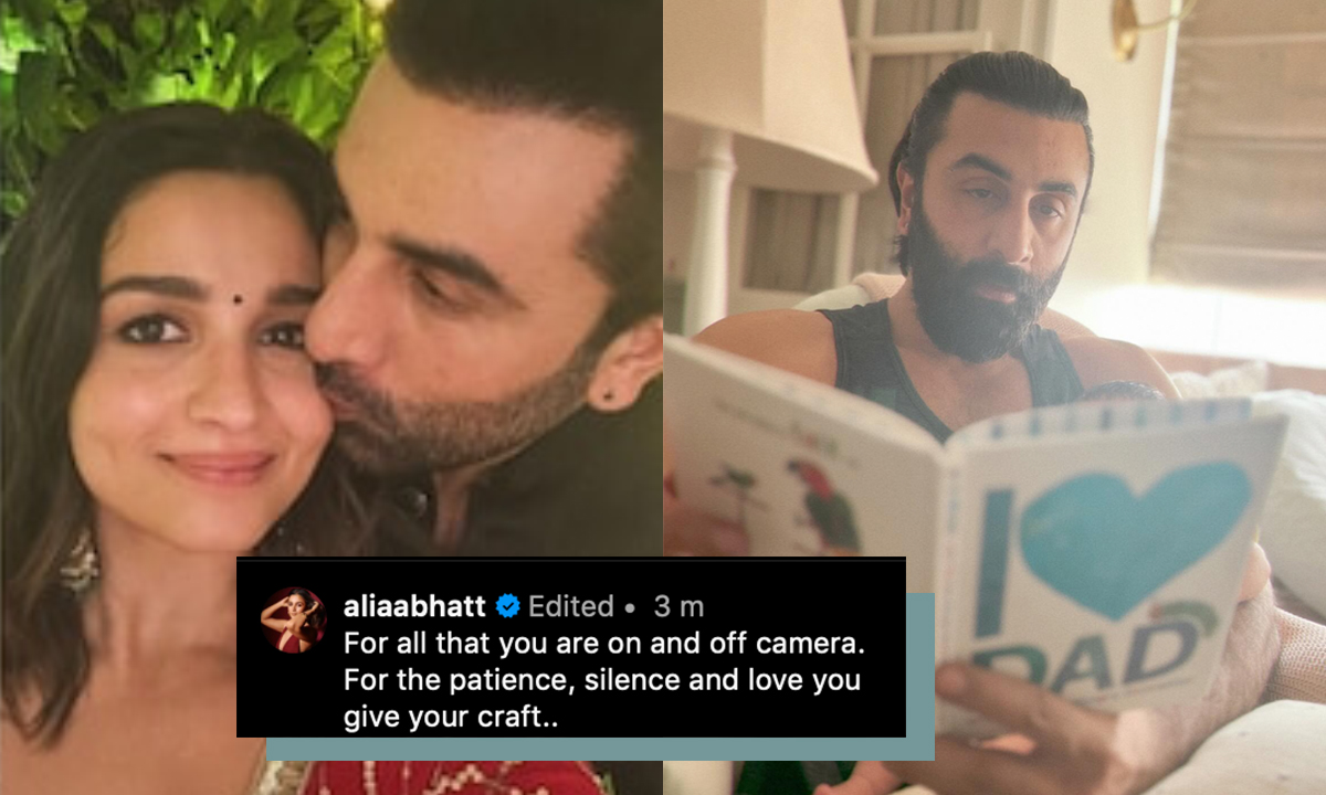 Alia Bhatt Congratulates Husband Ranbir Kapoor For Animal And For “Literally” Making Raha Take Her First Steps